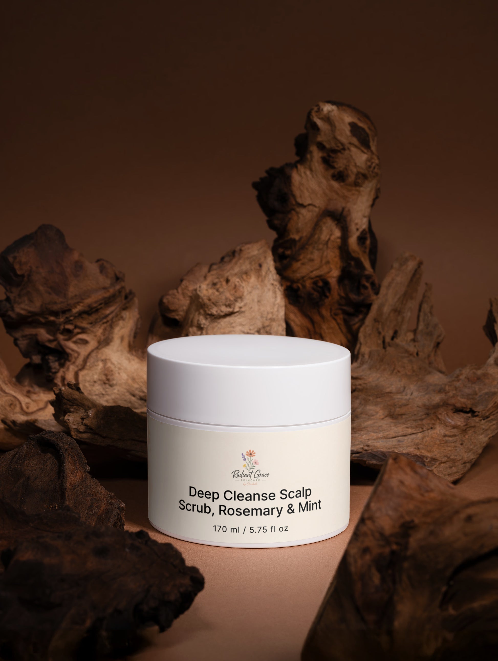Deep Cleanse Scalp Scrub, Rosemary & Mint