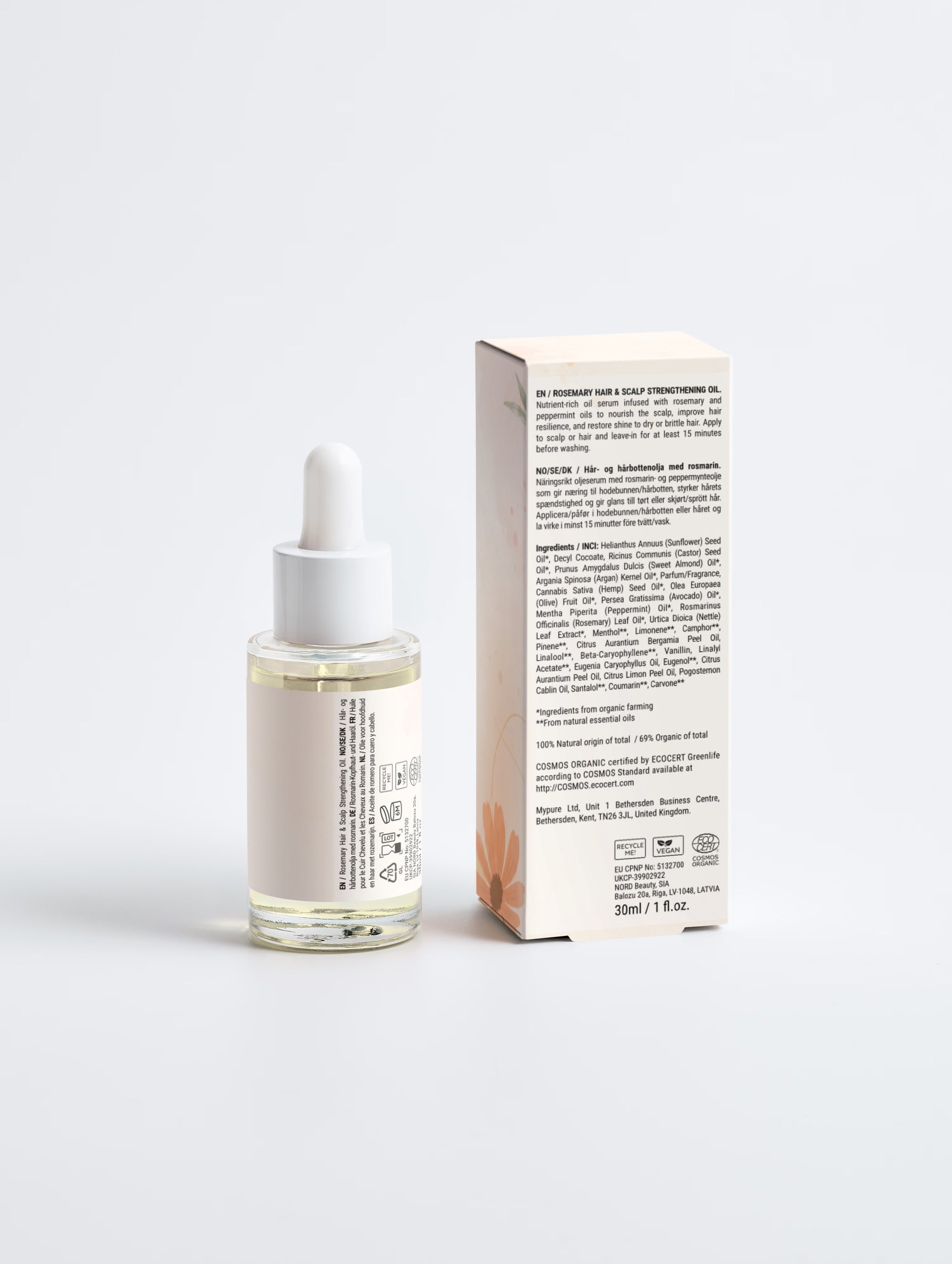 Rosemary Hair & Scalp Strengthening Oil